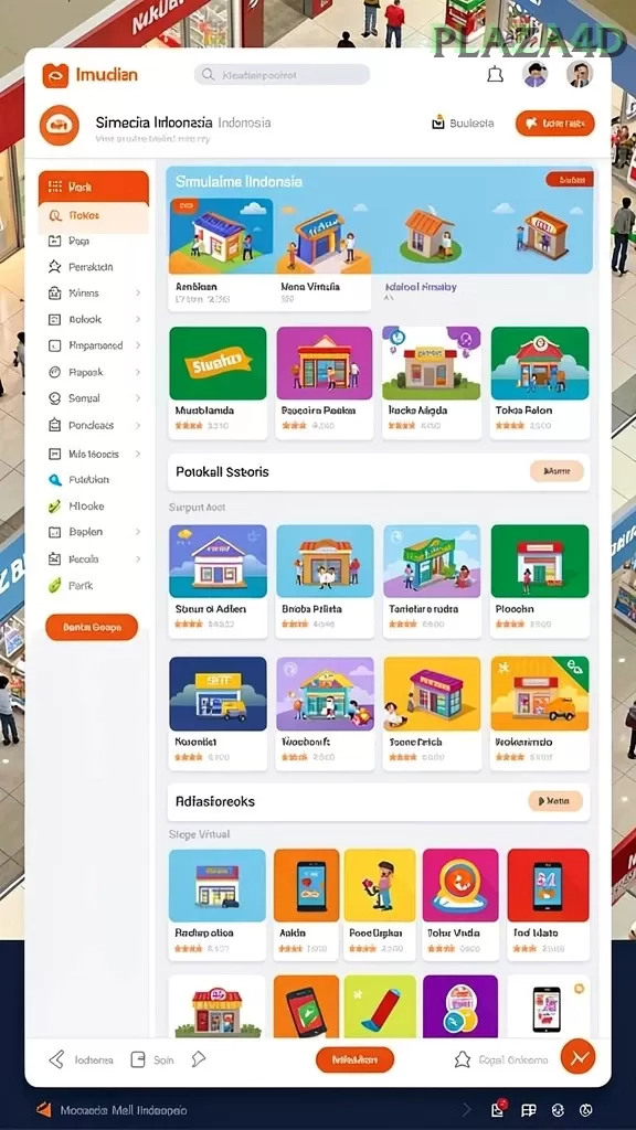 Cuplikan layar HAMMERFORTUNE — menu navigasi